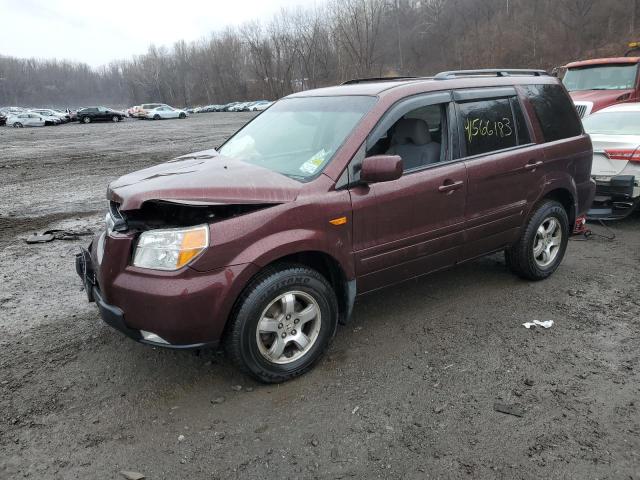 HONDA PILOT EX 2007 с VIN 2HKYF18477H528405 - Фото с аукциона