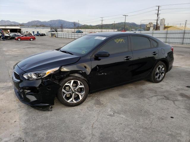 KIA FORTE FE 2021 with VIN 3KPF24AD0ME280951 - Photo from auction