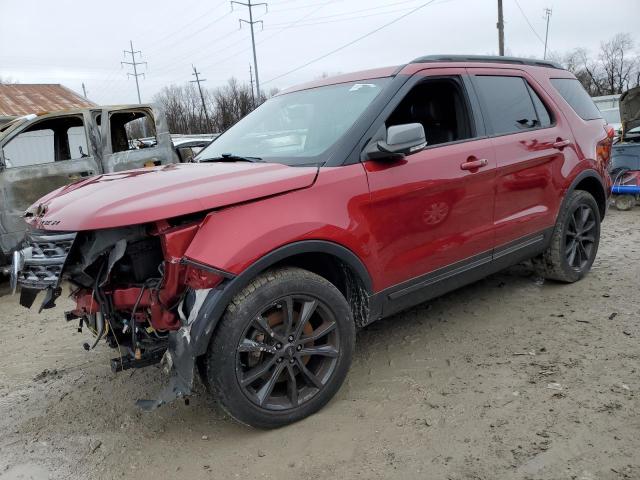 FORD EXPLORER X 2018 with VIN 1FM5K8D85JGB06060 - Photo from auction