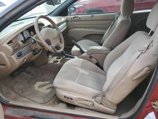 Photo 7 from auction – 2004 CHRYSLER SEBRING GT with VIN 1C3EL75R94N336840
