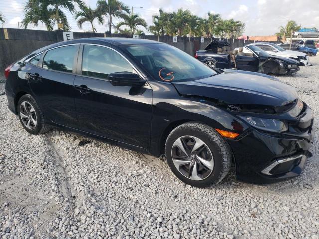 Photo 4 from auction – 2020 HONDA CIVIC LX with VIN 19XFC2F68LE207143