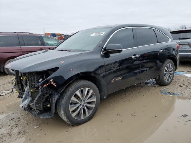 ACURA MDX TECHNO 2016 مع رقم تعريف المركبة 5FRYD4H41GB035386 - صورة من المزاد