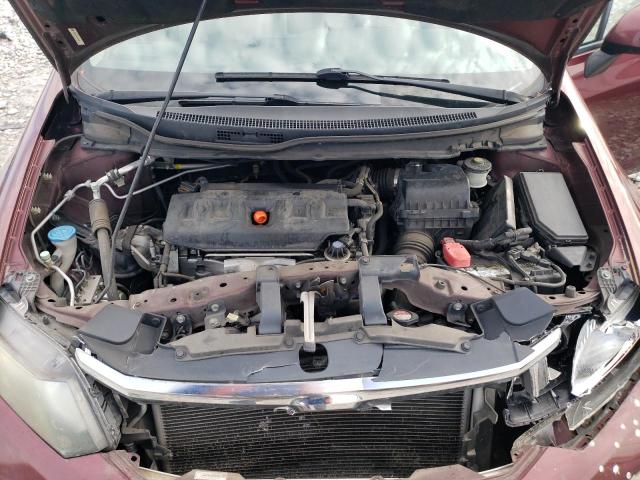 Photo 11 from auction – 2012 HONDA CIVIC LX with VIN 19XFB2F50CE031540