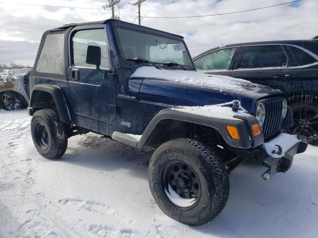 Photo 4 from auction – 2000 JEEP WRANGLER / with VIN 1J4FA29P7YP751970