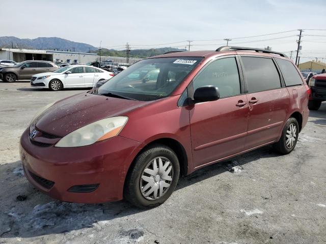 TOYOTA SIENNA CE 2008 with VIN 5TDZK23C98S190120 - Photo from auction