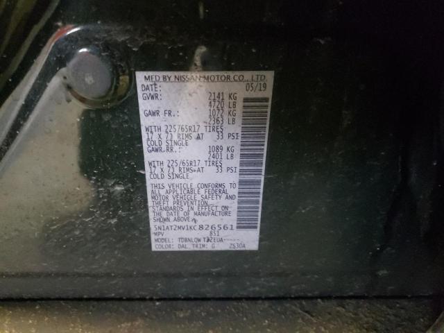 Photo 14 from auction – 2019 NISSAN ROGUE S with VIN 5N1AT2MV1KC826561