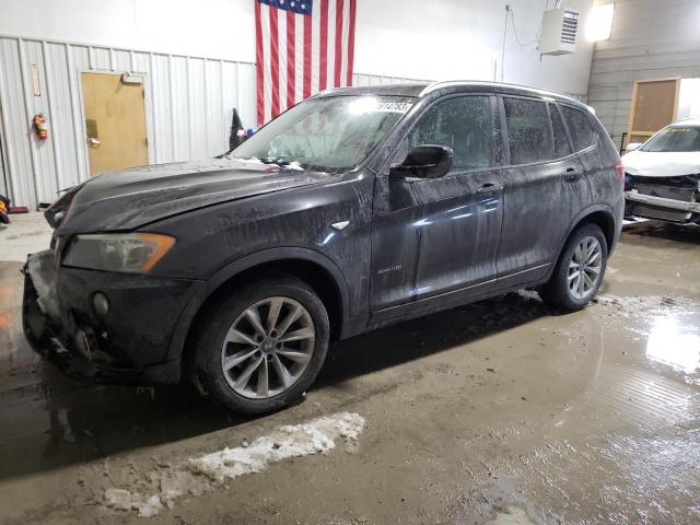 BMW X3 XDRIVE2 2013 with VIN 5UXWX9C54D0D01475 - Photo from auction