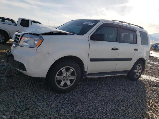 HONDA PILOT LX 2015 with VIN 5FNYF4H21FB014420 - Photo from auction