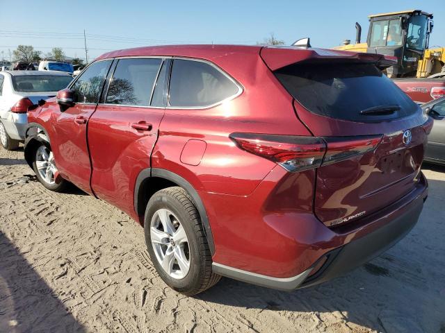 Photo 2 from auction – 2022 TOYOTA HIGHLANDER with VIN 5TDZZRAH4NS093261