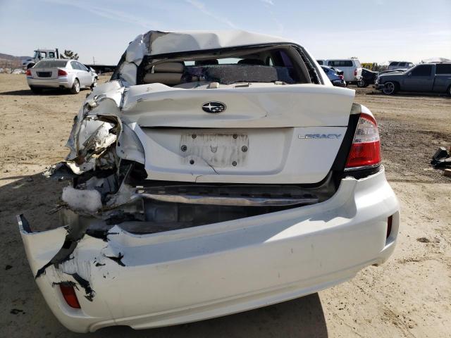 Photo 6 from auction – 2008 SUBARU LEGACY 2.5 with VIN 4S3BL626487226078