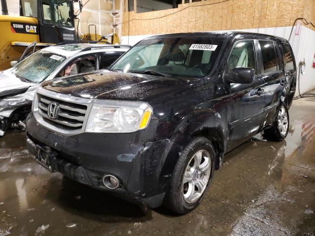 HONDA PILOT EXL 2013 with VIN 5FNYF4H57DB032539 - Photo from auction