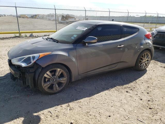 HYUNDAI VELOSTER 2013 with VIN KMHTC6AD9DU121970 - Photo from auction