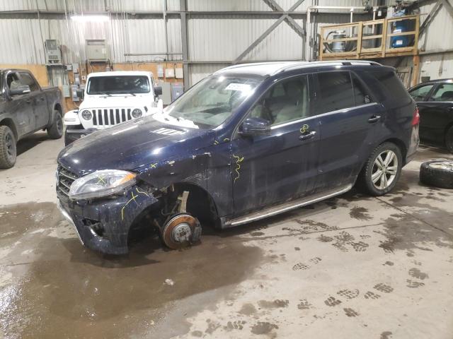 MERCEDES-BENZ ML 350 BLU 2015 with VIN 4JGDA2EB3FA586969 - Photo from auction