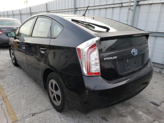 Photo 2 from auction – 2013 TOYOTA PRIUS with VIN JTDKN3DUXD5666199