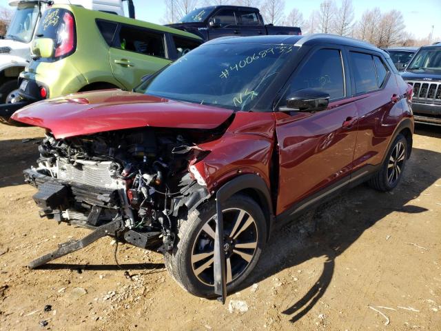 NISSAN KICKS SR 2020 with VIN 3N1CP5DV0LL498867 - Photo from auction