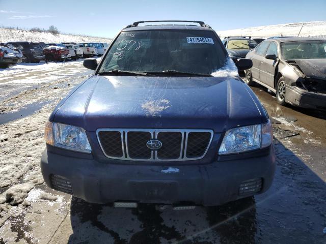 Photo 5 from auction – 2001 SUBARU FORESTER L with VIN JF1SF63541H727510