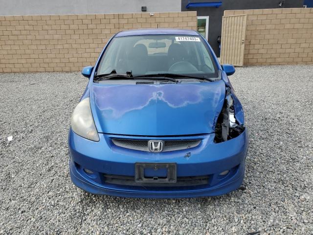 Photo 5 from auction – 2007 HONDA FIT S with VIN JHMGD38647S066366