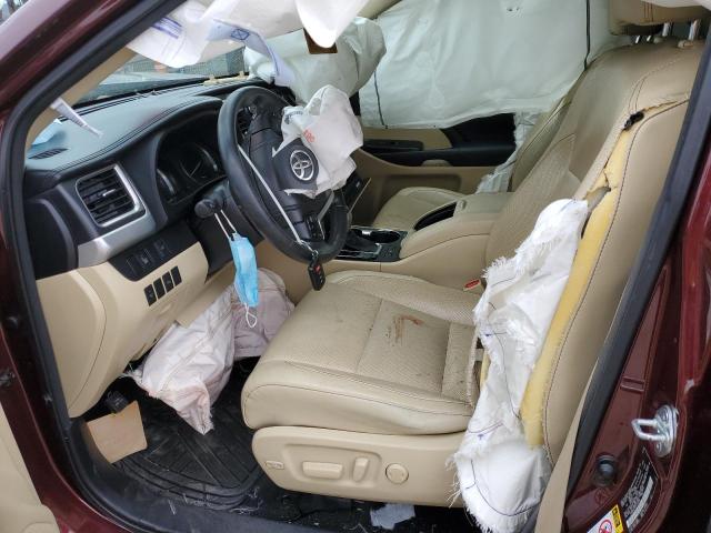 Photo 7 from auction – 2015 TOYOTA HIGHLANDER with VIN 5TDDKRFH0FS112784