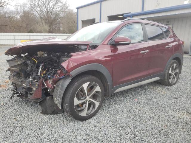 HYUNDAI TUCSON LIM 2017 with VIN KM8J33A27HU376286 - Photo from auction