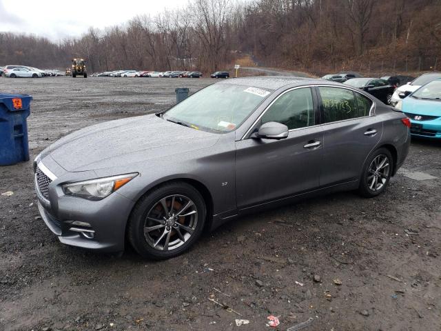 INFINITI Q50 BASE 2015 with VIN JN1BV7AR2FM417625 - Photo from auction