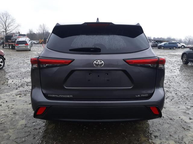 Photo 6 from auction – 2021 TOYOTA HIGHLANDER with VIN 5TDBZRBH3MS095257