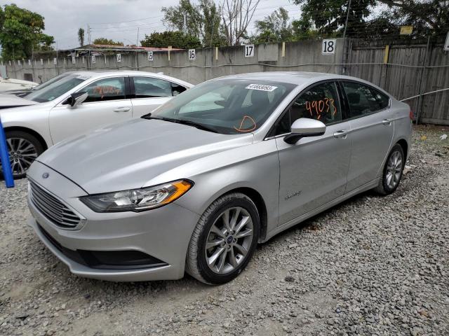 Photo 1 from auction – 2017 FORD FUSION SE with VIN 3FA6P0LU5HR314555