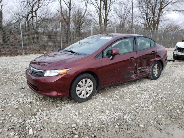 Photo 1 from auction – 2012 HONDA CIVIC LX with VIN 2HGFB2F58CH534044