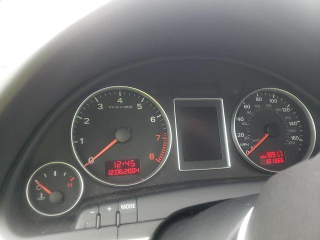 Photo 9 from auction – 2005 AUDI A4 3.2 QUA with VIN WAUDG78E15A567726