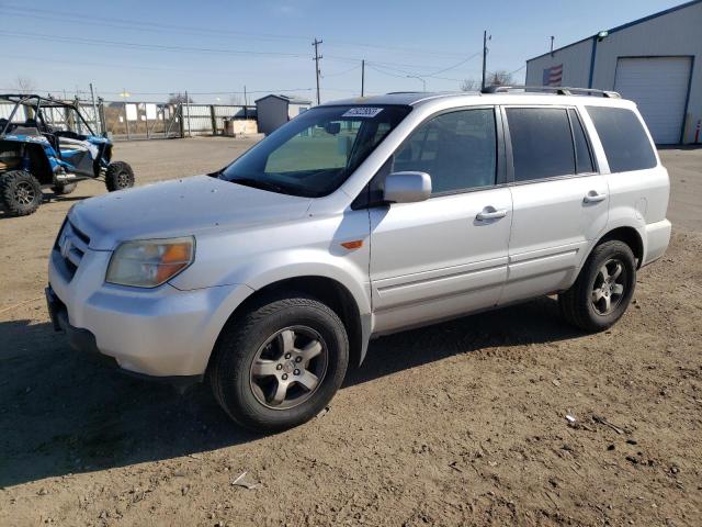 HONDA PILOT EXL 2007 with VIN 5FNYF28547B013696 - Photo from auction