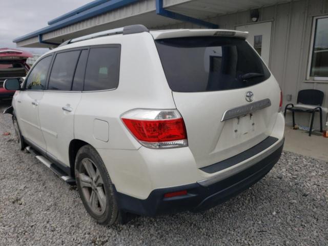 Photo 2 from auction – 2013 TOYOTA HIGHLANDER with VIN 5TDYK3EH3DS106409