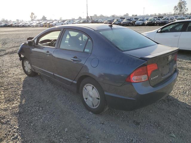 Photo 2 from auction – 2007 HONDA CIVIC HYBR with VIN JHMFA362X7S025759