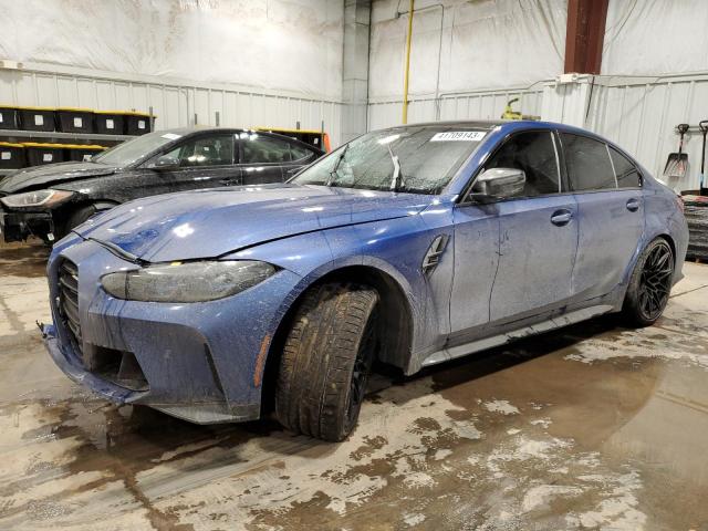 BMW M3 COMPETI 2022 with VIN WBS43AY03NFL80743 - Photo from auction