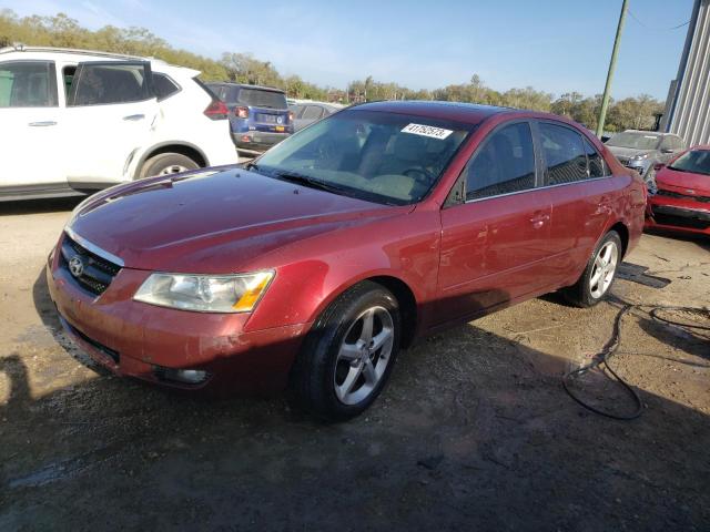 HYUNDAI SONATA GLS 2007 with VIN 5NPET46C77H209500 - Photo from auction