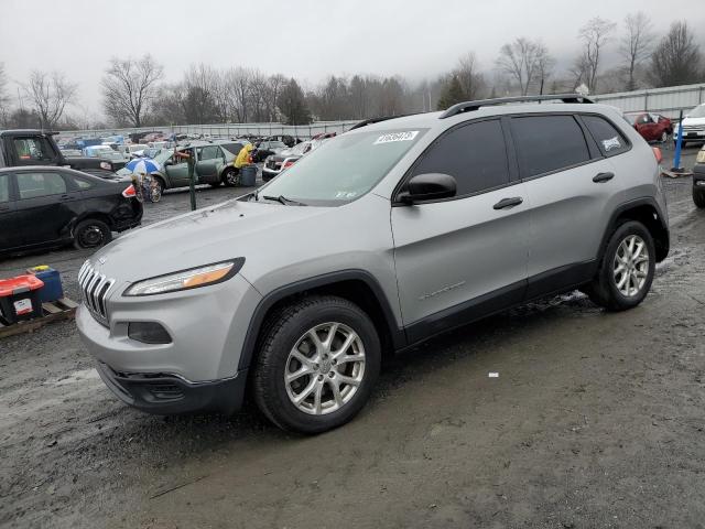 JEEP CHEROKEE S 2016 with VIN 1C4PJMAB4GW117526 - Photo from auction