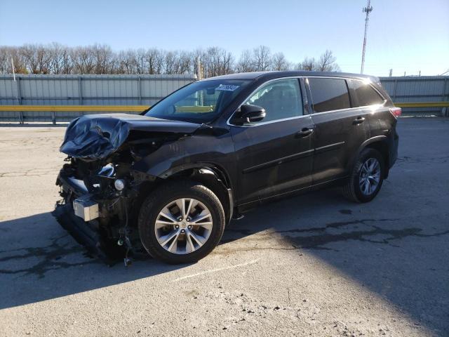 TOYOTA HIGHLANDER 2015 with VIN 5TDBKRFH7FS213392 - Photo from auction