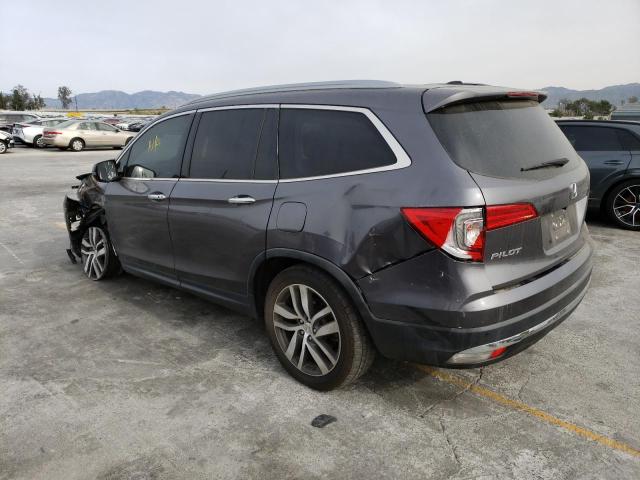 Photo 2 from auction – 2016 HONDA PILOT TOUR with VIN 5FNYF5H97GB017956
