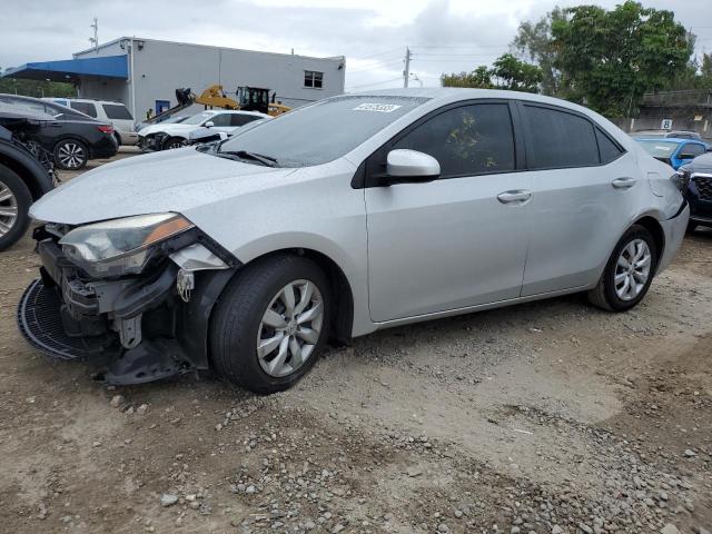 TOYOTA COROLLA L 2016 with VIN 2T1BURHE7GC549602 - Photo from auction