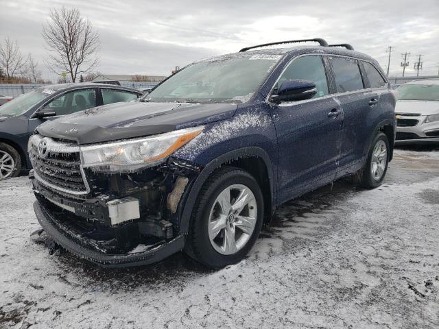 TOYOTA HIGHLANDER 2016 with VIN 5TDDKRFH3GS344720 - Photo from auction