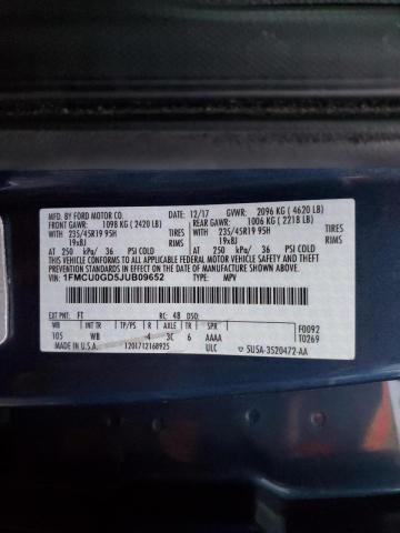 Photo 14 from auction – 2018 FORD ESCAPE SE with VIN 1FMCU0GD5JUB09652