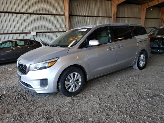 KIA SEDONA LX 2015 with VIN KNDMB5C10F6026732 - Photo from auction