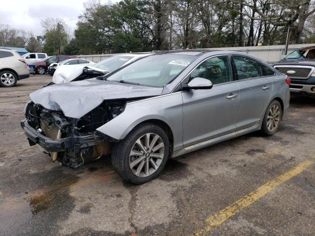 HYUNDAI SONATA SPO 2016 with VIN 5NPE34AF3GH288505 - Photo from auction