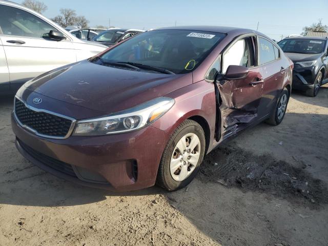 KIA FORTE LX 2017 with VIN 3KPFK4A77HE124230 - Photo from auction