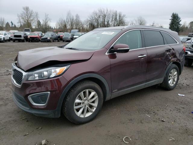 KIA SORENTO LX 2016 with VIN 5XYPGDA32GG168446 - Photo from auction