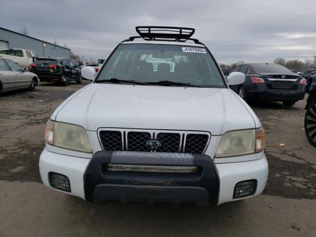Photo 5 from auction – 2001 SUBARU FORESTER S with VIN JF1SF656X1H725525