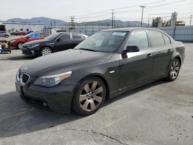 BMW 530 I 2006 with VIN WBANE73526CM42886 - Photo from auction