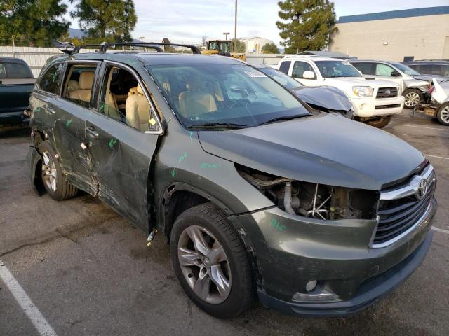 Photo 4 from auction – 2015 TOYOTA HIGHLANDER with VIN 5TDYKRFH6FS072258