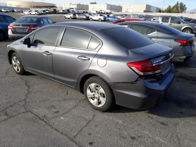 Photo 2 from auction – 2015 HONDA CIVIC LX with VIN 2HGFB2F5XFH500014