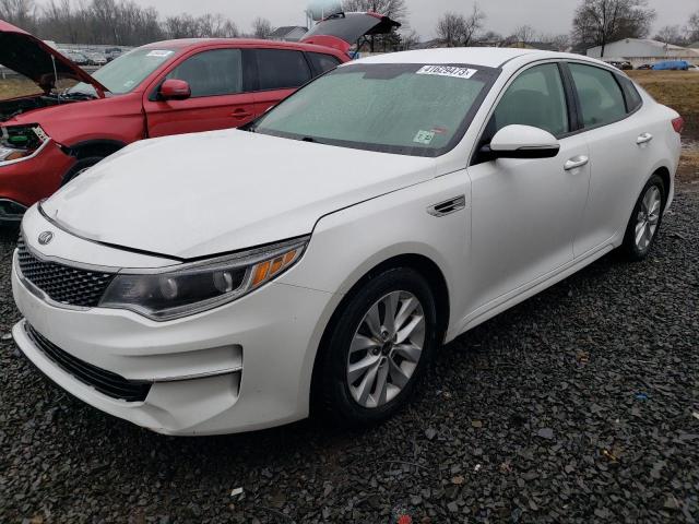 KIA OPTIMA EX 2016 with VIN 5XXGU4L33GG107052 - Photo from auction