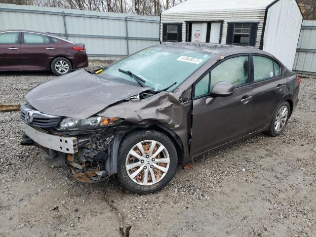 HONDA CIVIC EXL 2012 with VIN 19XFB2F92CE313066 - Photo from auction