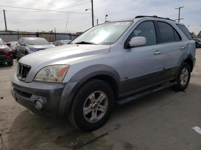 KIA SORENTO EX 2005 with VIN KNDJD733955366136 - Photo from auction